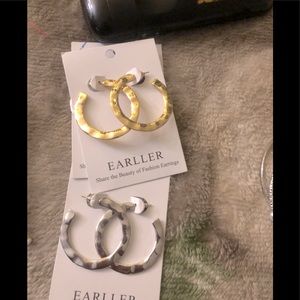 Golden & silver hoops